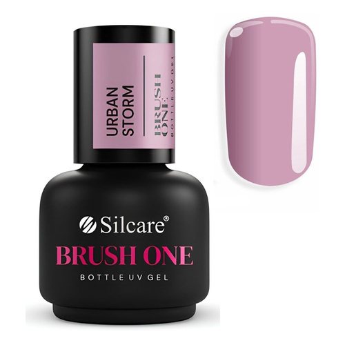 Silcare Brush One Bottle Gel żel budujący do paznokci Urban Storm 15g