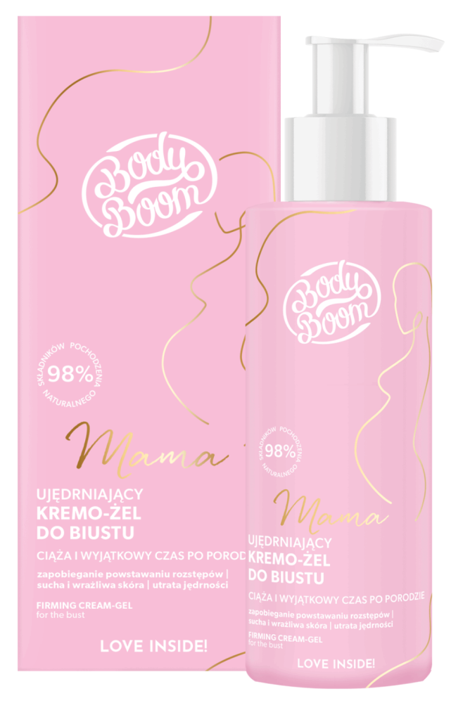 BodyBoom Mama Firming Bust Cream-Gel for Pregnancy and Postpartum Woman 100ml
