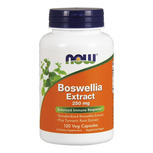 Boswellia Extract Plus Turmeric Root Extract, 250mg - 120 vcaps