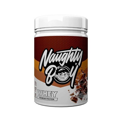 Naughty Boy Advanced Whey Odżywka Białkowa na Wzrost Mięśni Potrójna Czekolada 900g