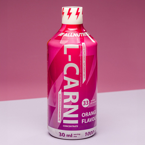 Allnutrition L-Carni Orange 1000ml containing L-Carnitine 3000mg