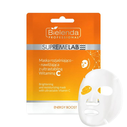 Bielenda SupremeLab Energy Boost Maseczka Rozświetlająco-Nawilżająca 1 szt.