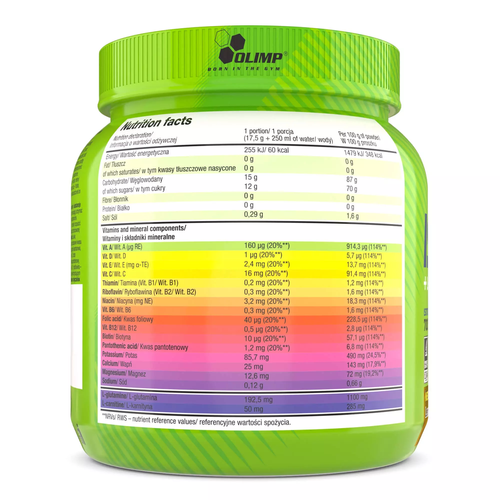 Olimp Iso Plus Orange Isotonic Drink Powder for Hydration and Endurance 700g