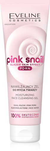 Eveline Pink Snail Nawilżający Żel do Mycia Twarzy 140ml