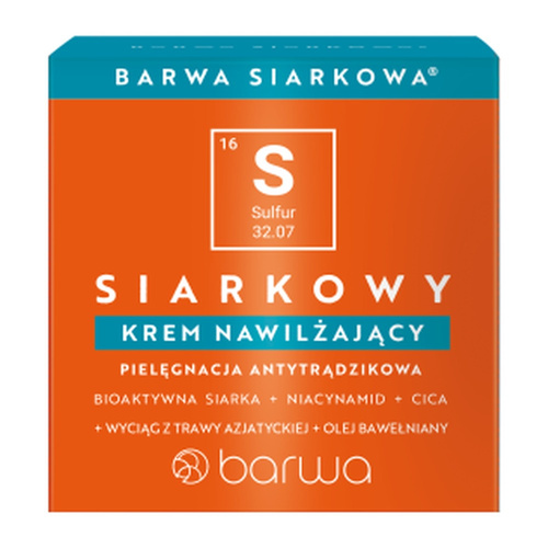 Barwa Siarkowa Moisturising Sulphur Cream for Day and Night 50ml