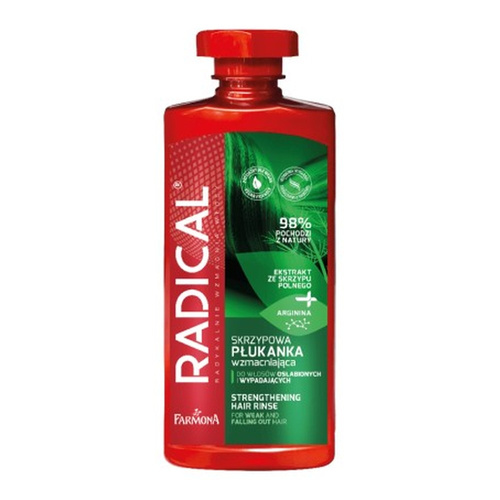 Radical Wzmacniająca Płukanka do Włosów z Ekstraktem ze Skrzypu 400ml