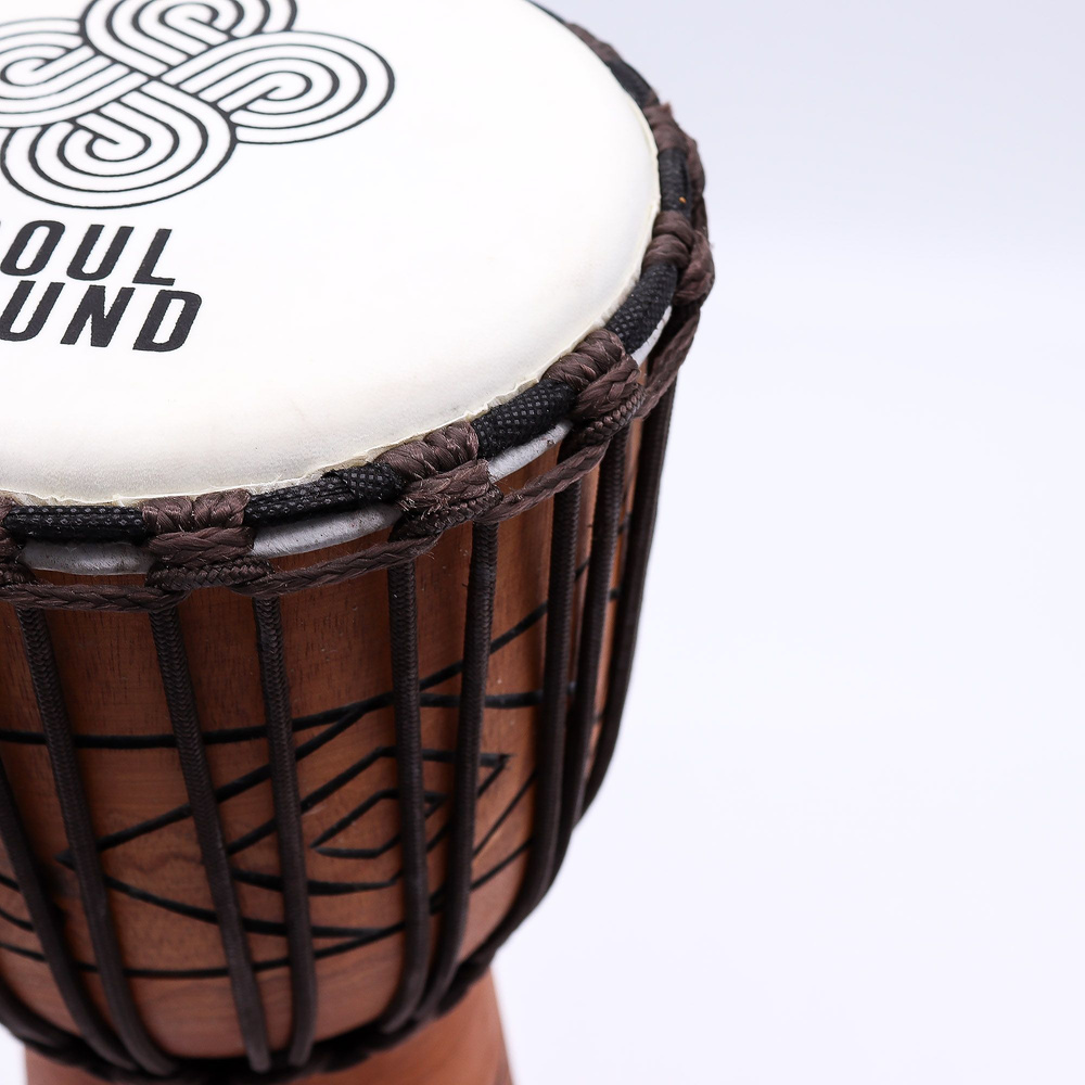 Medium Pro Djembe Drum - Soul Sound (low) - Medium 40cm (18cm Diia)
