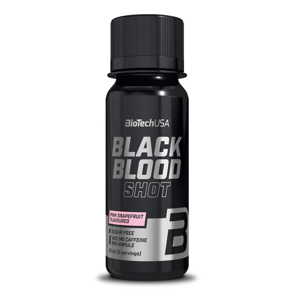 BioTechUSA Black Blood Shot Black Series Pre-Workout Shot For Motivation 20 x 60ml