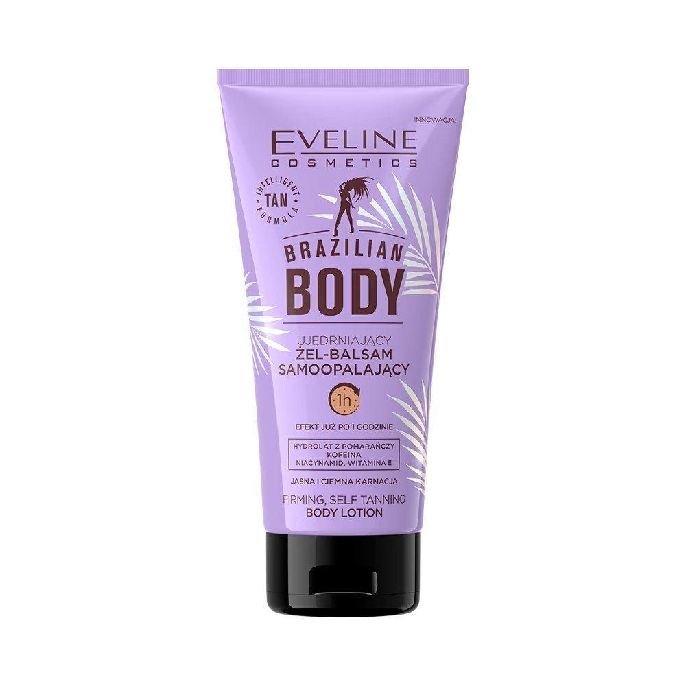 Eveline Brazilian Body Lotion Firming Gel-Balm for Self-Tanning 150ml