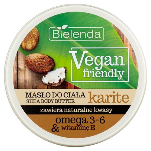 Bielenda Vegan Friendly Nawilżające Masło do Ciała z Karite 250ml
