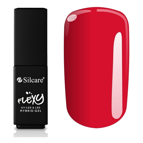 Silcare Flexy lakier hybrydowy UV/LED 126 Red Currant 4.5g