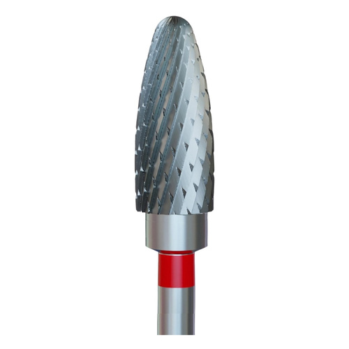 IQ Nails Tungsten Carbide Nail Drill Bit Pinecone Head Fine Crosscut 6mm Use in Manicure/Pedicure 274.140.060 1 Sztuka