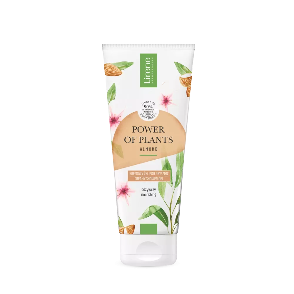 Lirene Power Of Plantis Nourishing Creamy Shower Gel Almond 200ml