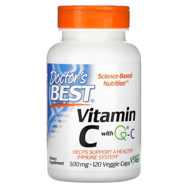 Vitamin C with Q-C, 500mg - 120 vcaps