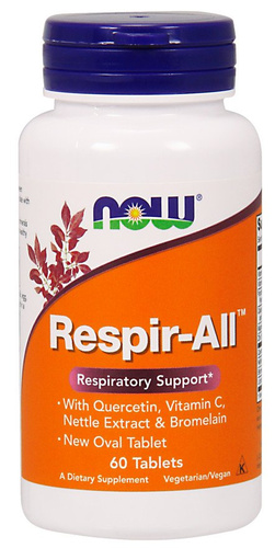 Now Foods Respir-All Allergy Vitamins & Minerals 60 Tablets