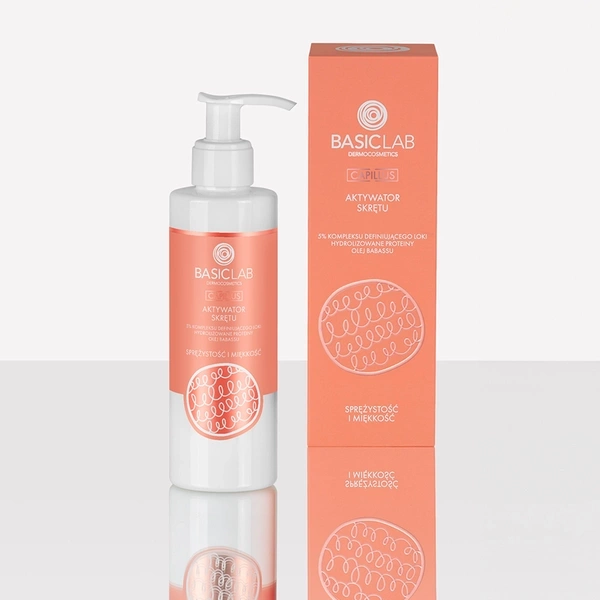 BasicLab Capillus Curl Activator Flexibility and Softness 200ml