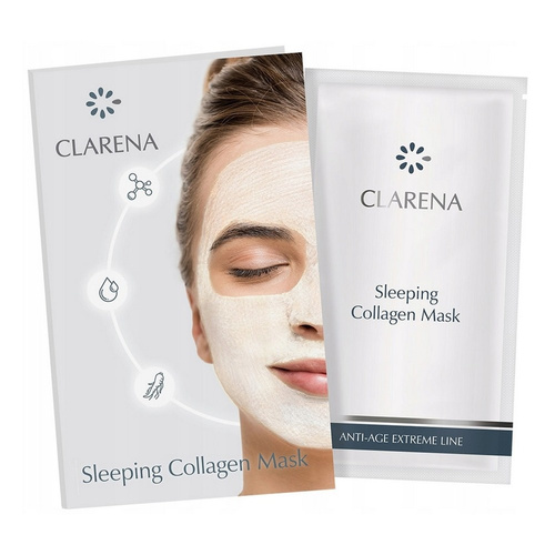 Clarena Sleeping Energizing Collagen Night Mask 1pc