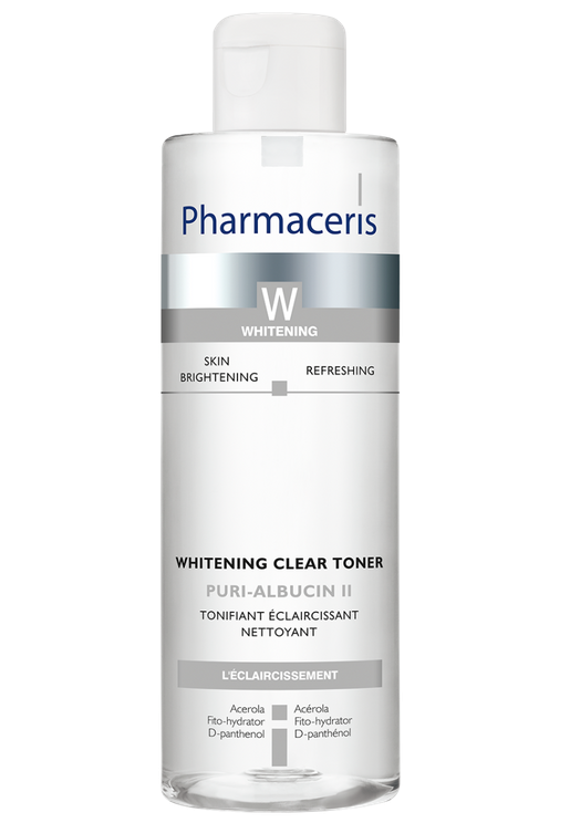 Pharmaceris W Puri-Albucin II Whitening Cleansing Toner for Skin with Discoloration 200ml