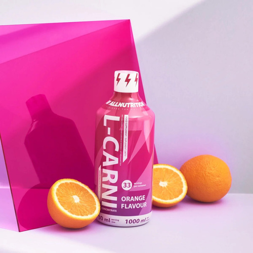 Allnutrition L-Carni Orange 1000ml zawierająca L-karnitynę 3000mg