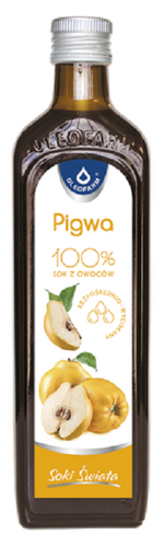 Oleofarm World's Juices 100% Pure Quince Fruit Juice 490ml