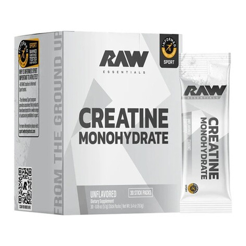 Creatine Monohydrate Stick Packs, Unflavoured - 30 x 5g