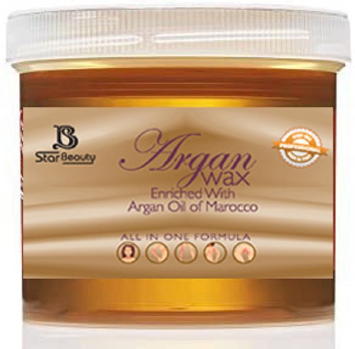 Star Beauty Professional Argan Wax Enriched with Argan Oil from Morocco 450ml