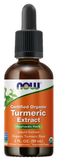 Now Foods Kurkuma Extract Liquid Łagodzi Stany Zapalne 59ml