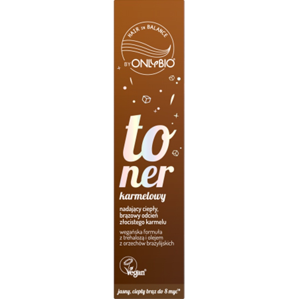 OnlyBio Hair in Balance Toner Karmelowy do Włosów Blond 100ml