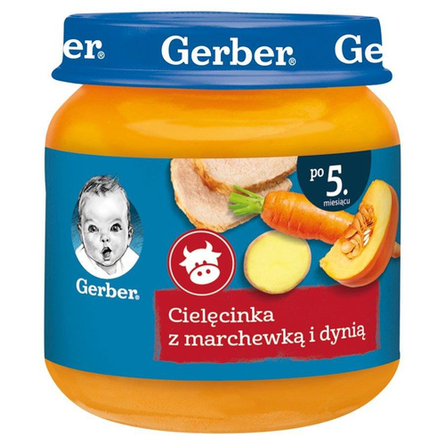 Gerber Viel with Carrot and Pumpkin Dish for Infants after 5 Months 125g