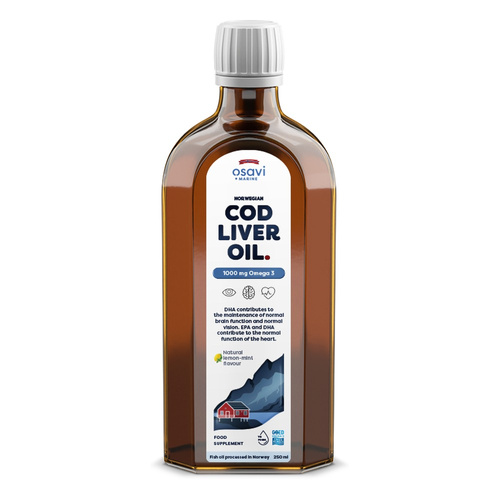 Osavi Tran Norweski 1000mg Omega 3 Cytryna Mięta 250 ml
