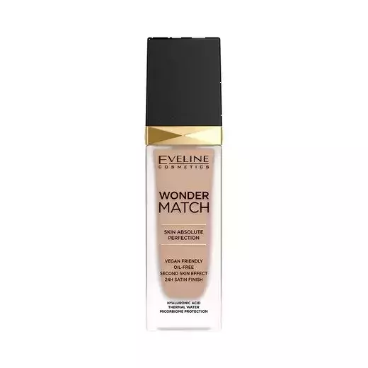 Eveline Wonder Match Vegan Face Foundation 15 Natural 30ml 