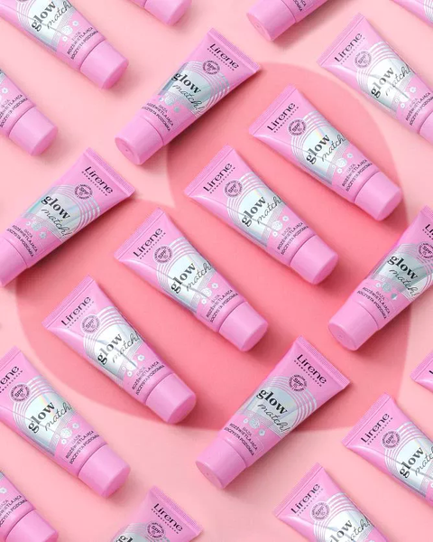 Lirene Glow Match! Baza Rozświetlająca z SPF15 Soczysta Poziomka 30ml