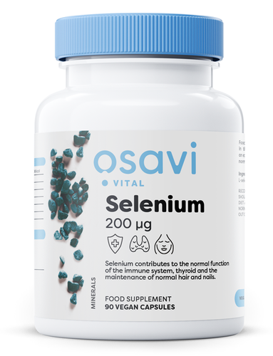 Osavi Selen 200 mcg 90 kapsułek wegańskich