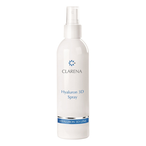 Clarena Hyaluron 3D Odświeżający Spray Termiczny z Kwasem Hialuronowym 250ml