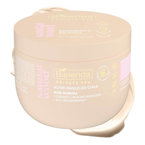 Bielenda Private Spa Odżywcze Nutri-Masło do Ciała Drzewo Sandałowe 250ml