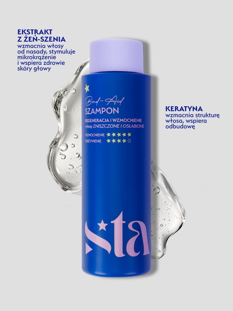 Stars Bond-Aid Regenerating and Strengthening Shampoo 300ml