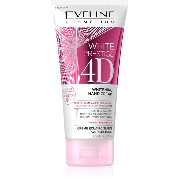 Eveline White Prestige 4D Whitening and Brightening Hand Cream 100ml