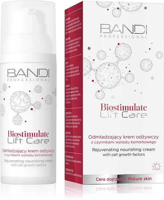 Bandi Lift Care Biostimulate Odmładzający Krem Odżywczy z Czynnikami Wzrostu 50ml