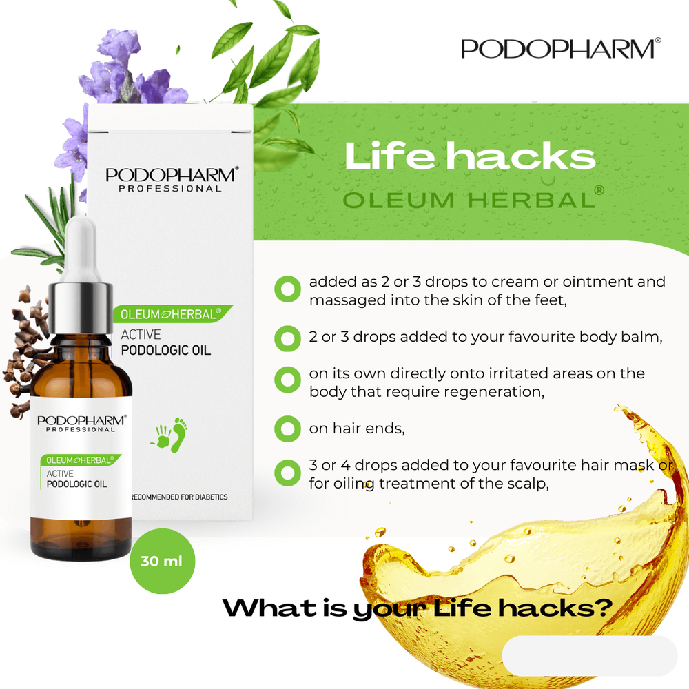 Podopharm Oleum Herbal Active Podiatry Oil 30ml