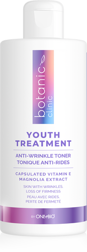 OnlyBio Botanic Clinic Youth Treatment Tonik Przeciwzmarszczkowy do Cery Dojrzałej 300ml