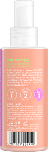 OnlyBio Hair Cycling Odżywczy Eliksir Wielofunkcyjny 12w1 150ml
