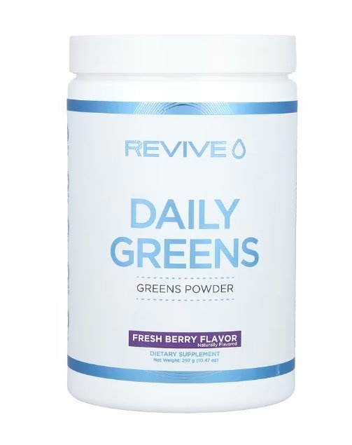 Revive Daily Greens Powder, Fresh Berry - 297g