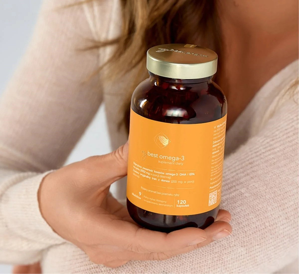 MyBestOmega-3 Wsparcie Odporności 120 Kapsułek