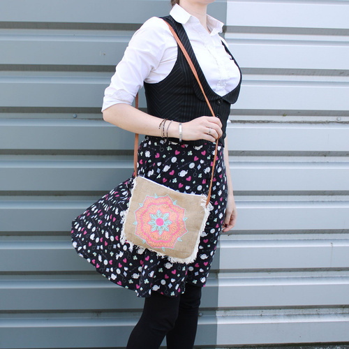 Fab Fringe Bag - Mandela Embroidery