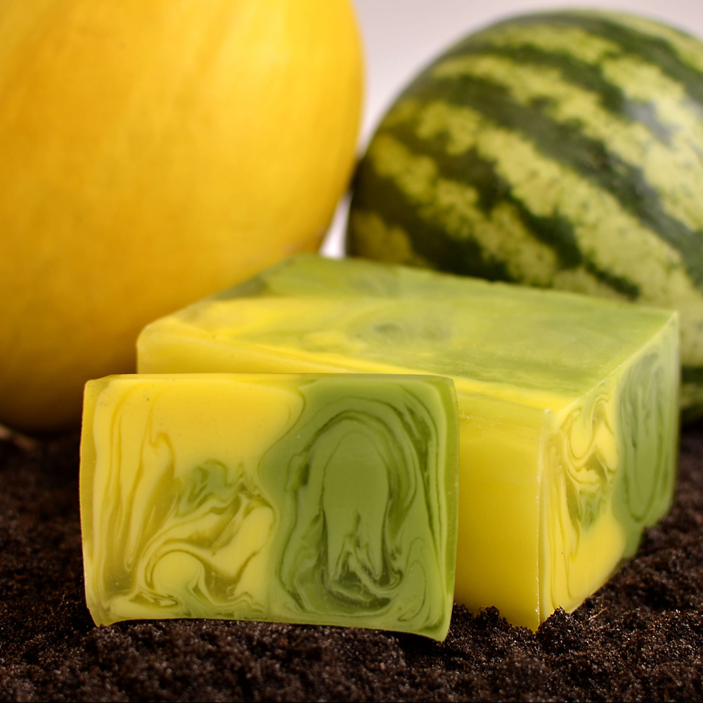 Handcrafted Soap Loaf 1.2kg - Melon