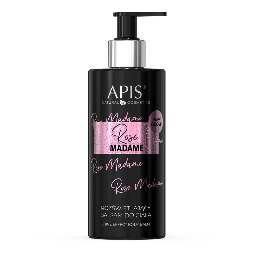 Apis Rose Madame Rozświetlający Balsam do Ciała 300ml