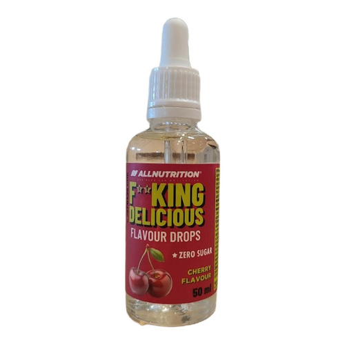 Allnutrition Fitking Delicious Flavour Drops, Cherry - 50 ml.