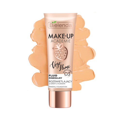 Bielenda Make-Up Academie Mineral Vege Flumi Mineral Fluid Brightening 03 Sunny Beige 30g