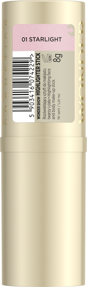 Eveline Wonder Show Illuminator Stick 01 Starlight 8g