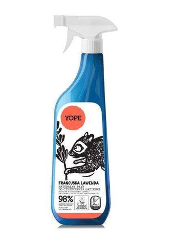 Yope Naturalny Płyn do Czyszczenia Łazienki z Francuską Lawendą 750ml